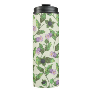 Belladonna Blume: Vintage Illustration Thermosbecher