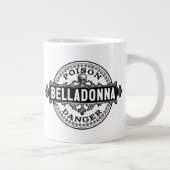 Belladonna Vintages Giftetikett Jumbo-Tasse (Rechts)