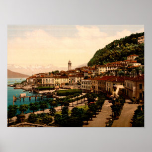 Bellagio am Comer See Italien Poster
