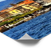 Bellagio am Comer See Poster (Ecke)