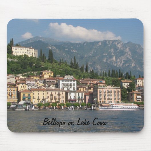 Bellagio auf See Como Mousepad (Vorne)