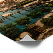 Bellagio Comer See Italien Poster (Ecke)