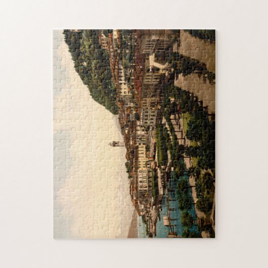 Bellagio Comer See Italien Puzzle (Vertikal)