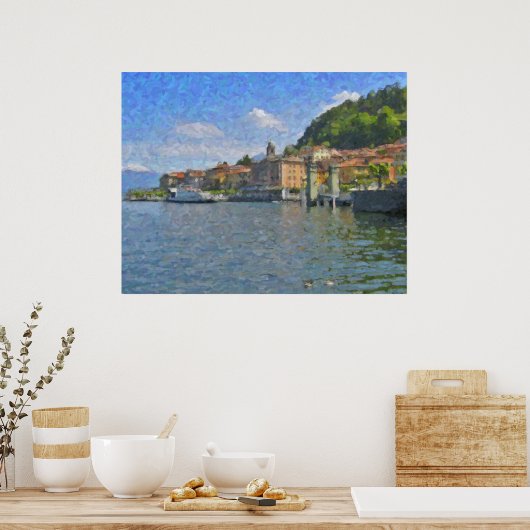 Bellagio, Comer See Poster (Küche)