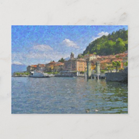 Bellagio, Comer See Postkarte (Vorderseite)