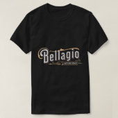 Bellagio Como Retro Style T - Shirt (Design vorne)