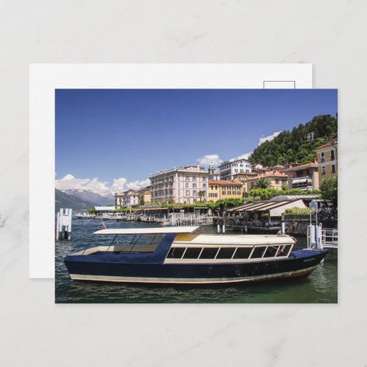 Bellagio Dockside Postkarte (Vorne/Hinten)