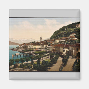 Bellagio, Gesamtansicht, Como, Lago di, Italien Magnet