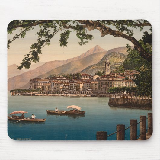 Bellagio I, See Como, Lombardei, Italien Mousepad (Vorne)