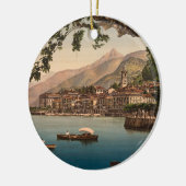 Bellagio I, See Como, Verzierung Lombardei, Keramik Ornament (Links)