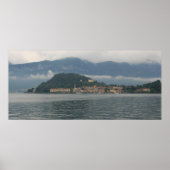 Bellagio im Fog Poster (Vorne)