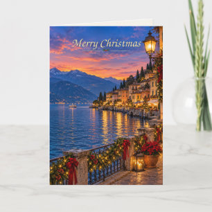 Bellagio Italien Frohe Weihnachten