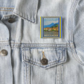 Bellagio Italien Poster Knopf Button (Beispiel)