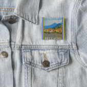 Bellagio Italy Poster Button (Beispiel)