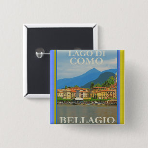 Bellagio Italy Poster Button