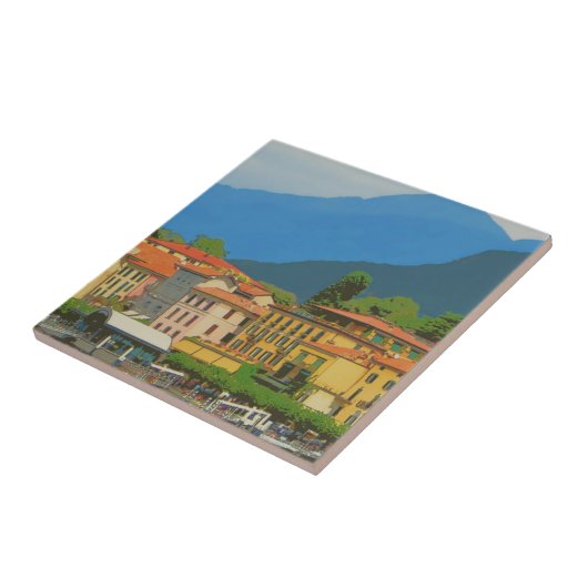 Bellagio Italy Poster Fliese (Seite)