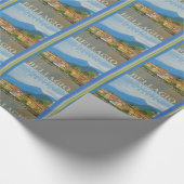 Bellagio Italy Poster Geschenkpapier (Ecke)