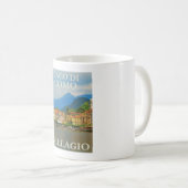 Bellagio Italy Poster Kaffeetasse (VorderseiteRechts)