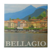 Bellagio Italy Poster Keramik Tile Fliese (Vorderseite)