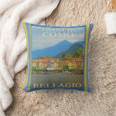 Bellagio Italy Poster Kissen (Decke)