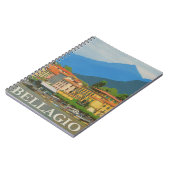 Bellagio Italy Poster-Notebook Notizblock (Linke Seite)