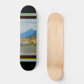 Bellagio Italy Poster Skateboard (Vorderseite)