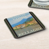 Bellagio Italy Poster Untersetzer (Linke Seite)