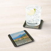 Bellagio Italy Poster Untersetzer (Rechte Seite)