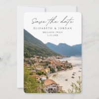 Bellagio Italy Wedding Save the Date