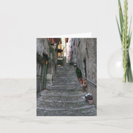 Bellagio Narrow Streets Karte (Vorderseite)