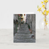Bellagio Narrow Streets Karte (Gelbe Blume)