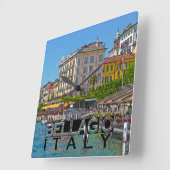 Bellagio Quadratische Wanduhr (Winkel)