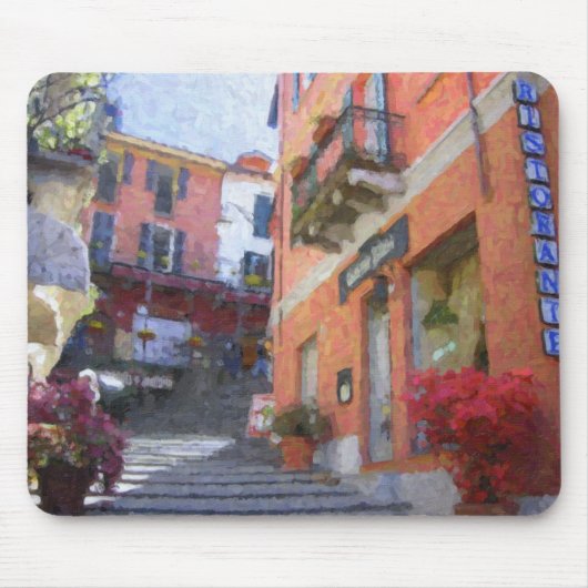 Bellagio, See Como, Italien Mousepad (Vorne)