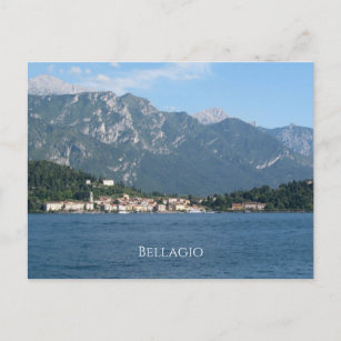 Bellagio See Como Italien Postkarte