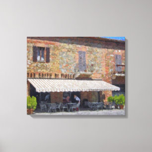 Bellagio Wrapped Canvas Norditalien Leinwanddruck