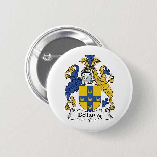 Bellamy Familienwappen Button (Vorne & Hinten)