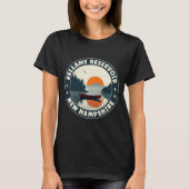 Bellamy Reservoir New Hampshire Sunset T Shirt (Vorderseite)