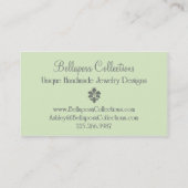 Bellaposa Schmuck-Visitenkarte Visitenkarte (Rückseite)