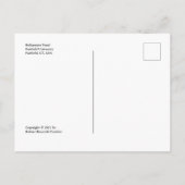 Bellarmine Pond, Fairfield University Postcard Postkarte (Rückseite)