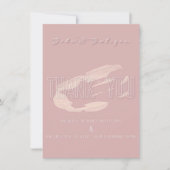 Bellas Boutique Danke Karte (Vorderseite)