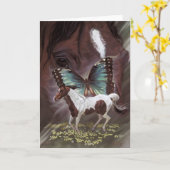 Bellas Lied-freier Raum Notecards Karte (Gelbe Blume)