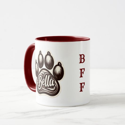 Bellas Pawfect-Tasse Tasse (Vorderseite Links)