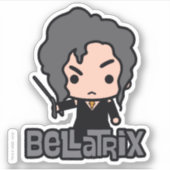 Bellatrix Cartoon Art Aufkleber (Vorderseite)