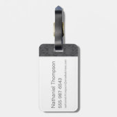 Bellatrix Cartoon Art Gepäckanhänger (Rückseite vertikal)