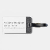 Bellatrix Cartoon Art Gepäckanhänger (Rückseite horizontal)