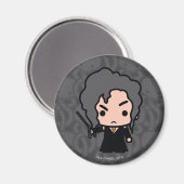 Bellatrix Cartoon Art Magnet (Vorderseite/Rückseite)