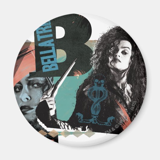Bellatrix Lestrange 6 Magnet (Vorne)