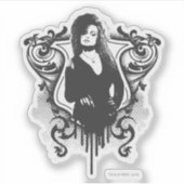 Bellatrix Lestrange Dark Arts Design Aufkleber (Vorderseite)