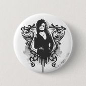 Bellatrix Lestrange Dark Arts Design Button (Vorderseite)