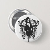 Bellatrix Lestrange Dark Arts Design Button (Vorne & Hinten)